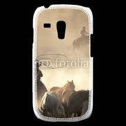 Coque Samsung Galaxy S3 Mini Cowboys et chevaux