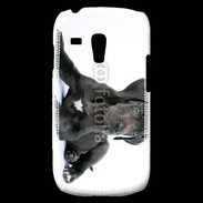 Coque Samsung Galaxy S3 Mini Dogue allemand noir