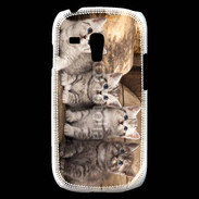 Coque Samsung Galaxy S3 Mini Chaton gris 2