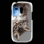 Coque Samsung Galaxy S3 Mini Chaton et pelote de laine