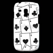 Coque Samsung Galaxy S3 Mini Cartes Pique et trèfle