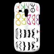 Coque Samsung Galaxy S3 Mini Lunette et moustache 5