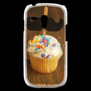 Coque Samsung Galaxy S3 Mini Cupcake moustache