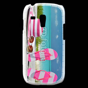 Coque Samsung Galaxy S3 Mini La vie en rose à la plage