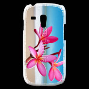 Coque Samsung Galaxy S3 Mini Fleurs à la plage