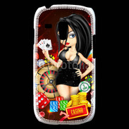 Coque Samsung Galaxy S3 Mini Lady au casino