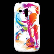 Coque Samsung Galaxy S3 Mini Basketteur coloré