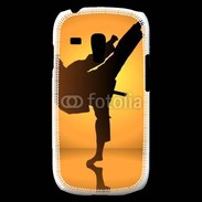 Coque Samsung Galaxy S3 Mini Silhouette de karatéka