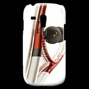 Coque Samsung Galaxy S3 Mini Raquette de squash