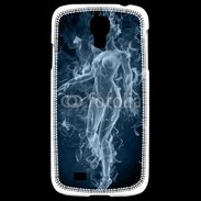 Coque Samsung Galaxy S4 Femme en fumée de cigarette
