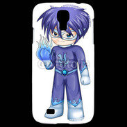 Coque Samsung Galaxy S4 Chibi style illustration of a superhero