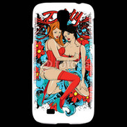 Coque Samsung Galaxy S4 Couple de femme