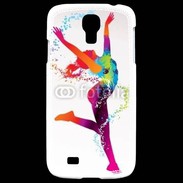 Coque Samsung Galaxy S4 Danseuse en couleur
