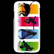 Coque Samsung Galaxy S4 Set break dancers 