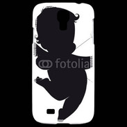 Coque Samsung Galaxy S4 Silhouette Cupidon