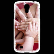 Coque Samsung Galaxy S4 Famille main dans la main