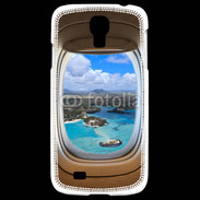 Coque Samsung Galaxy S4 Vue de l'intérieur d'un avion