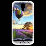Coque Samsung Galaxy S4 Montgolfière et lavande 