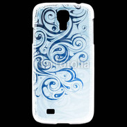 Coque Samsung Galaxy S4 Fond tribal bleu