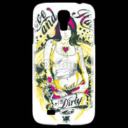 Coque Samsung Galaxy S4 Tatouage Girl