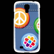 Coque Samsung Galaxy S4 Hippies jean's