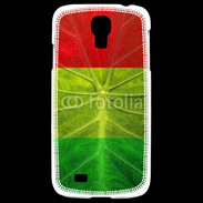 Coque Samsung Galaxy S4 Feuille rasta