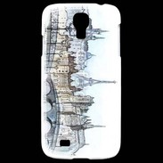 Coque Samsung Galaxy S4 Vintage Paris en dessin 2