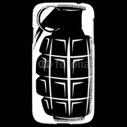 Coque Samsung Galaxy S4 Grenade noire