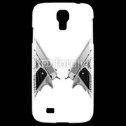 Coque Samsung Galaxy S4 Double flingue