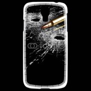 Coque Samsung Galaxy S4 Impacte de balle dans une vitre