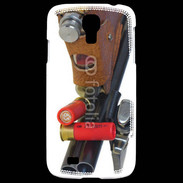 Coque Samsung Galaxy S4 Fusil de chasse et couteau