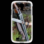 Coque Samsung Galaxy S4 Fusil de chasse et couteau 2