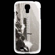 Coque Samsung Galaxy S4 Pêcheur noir et blanc