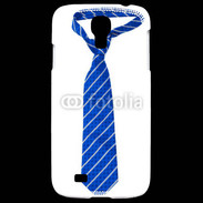 Coque Samsung Galaxy S4 Cravate bleue