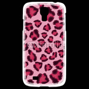 Coque Samsung Galaxy S4 Léopard rose