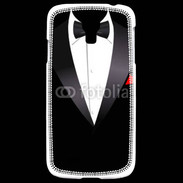 Coque Samsung Galaxy S4 Illustration smoking noir