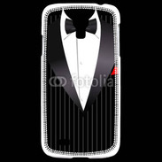 Coque Samsung Galaxy S4 Illustration smoking noir rayé