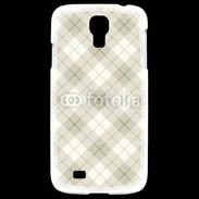 Coque Samsung Galaxy S4 Effet écossais beige clair