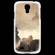 Coque Samsung Galaxy S4 Cowboys et chevaux