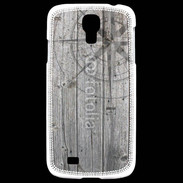 Coque Samsung Galaxy S4 Rose des vents sur fond en bois
