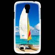 Coque Samsung Galaxy S4 Bateau plage de Cuba