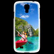 Coque Samsung Galaxy S4 Kayak dans un lagon