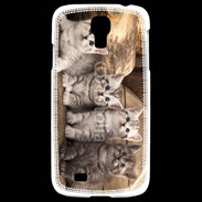 Coque Samsung Galaxy S4 Chaton gris 2