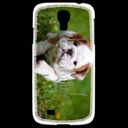 Coque Samsung Galaxy S4 Chiot bulldog anglais 3