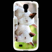Coque Samsung Galaxy S4 Chien Bull terrier anglais 1