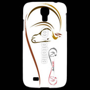 Coque Samsung Galaxy S4 Illustration cheval 5