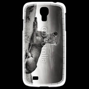 Coque Samsung Galaxy S4 Lionne sur une dune