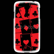 Coque Samsung Galaxy S4 Cartes rouges et noires 5