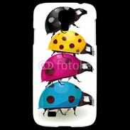 Coque Samsung Galaxy S4 Pile de coccinelles