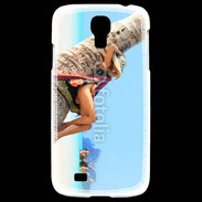 Coque Samsung Galaxy S4 Sieste contre un palmier sur la plage